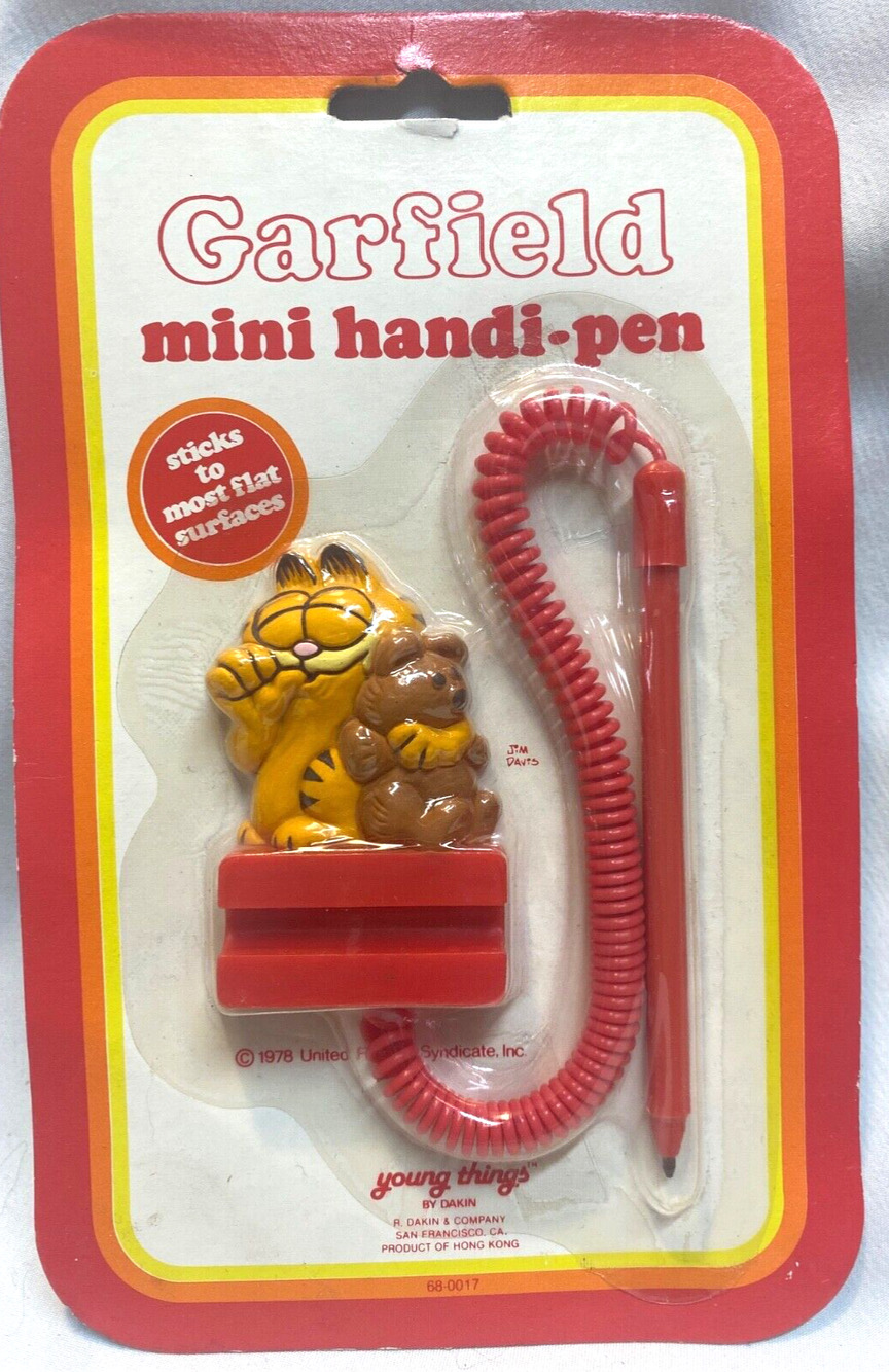 1980s Garfield Mini Handi-Pen NIP